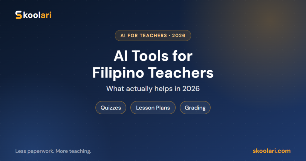 AI Tools for Filipino Teachers